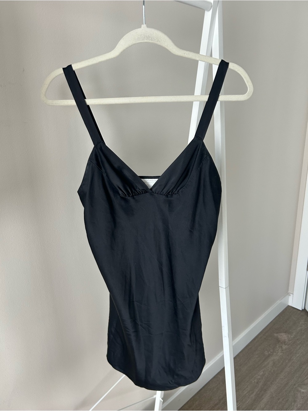 Black Slip Dress Camisole